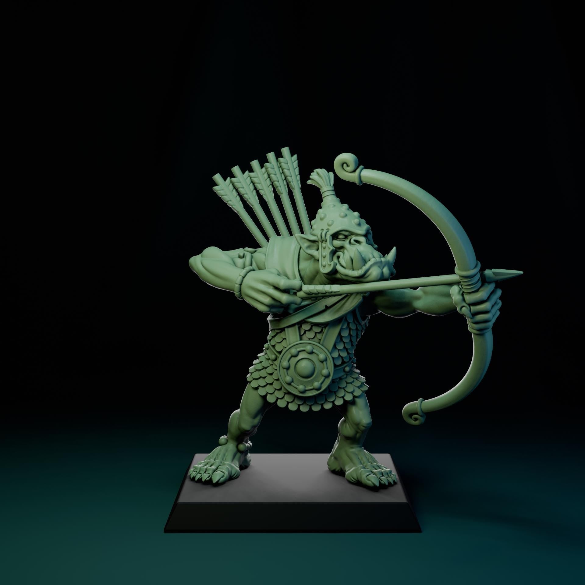 Longsnouts Vol 2 Orc Soldiers Miniatures Kit | The Longsnouts | Fantasy Wargaming | 32mm Scale