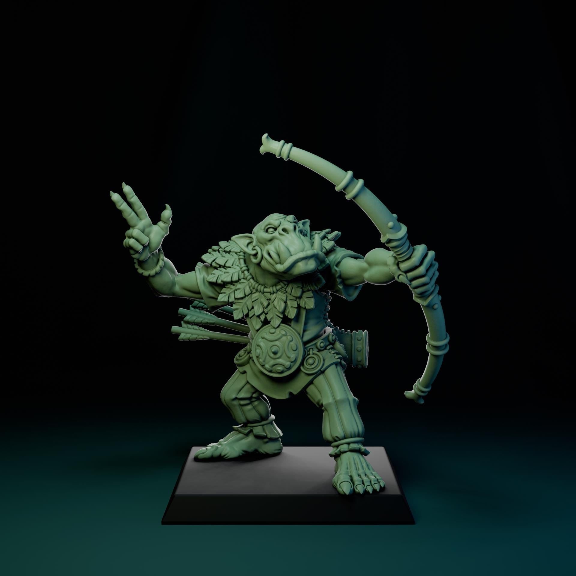 Longsnouts Vol 2 Orc Soldiers Miniatures Kit | The Longsnouts | Fantasy Wargaming | 32mm Scale