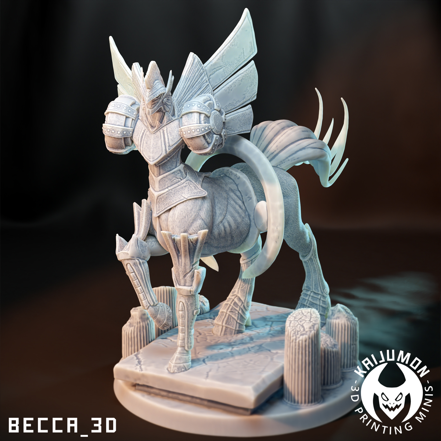 Kaijumon Lord of Space Miniatures | 3D Printed Collectible | Figurines