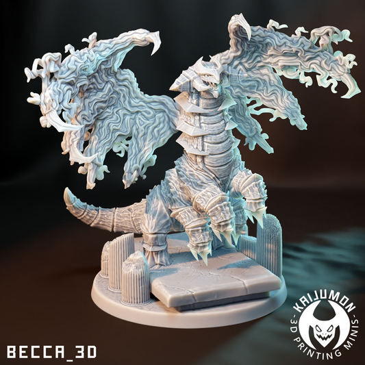 Kaijumon Lord of Darkness Miniatures | 3D Printed Collectible | Figurines
