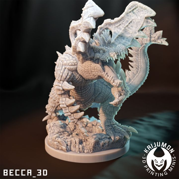 Kaijumon Mega Zilligator Miniature
