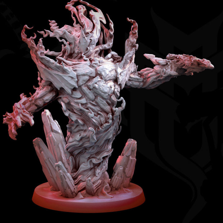 Greater Fire Elemental Miniature | Mini Monster Mayhem