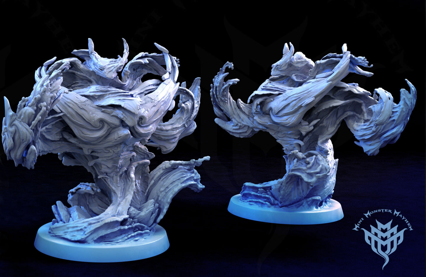 Greater Water Elemental Miniature | Mini Monster Mayhem