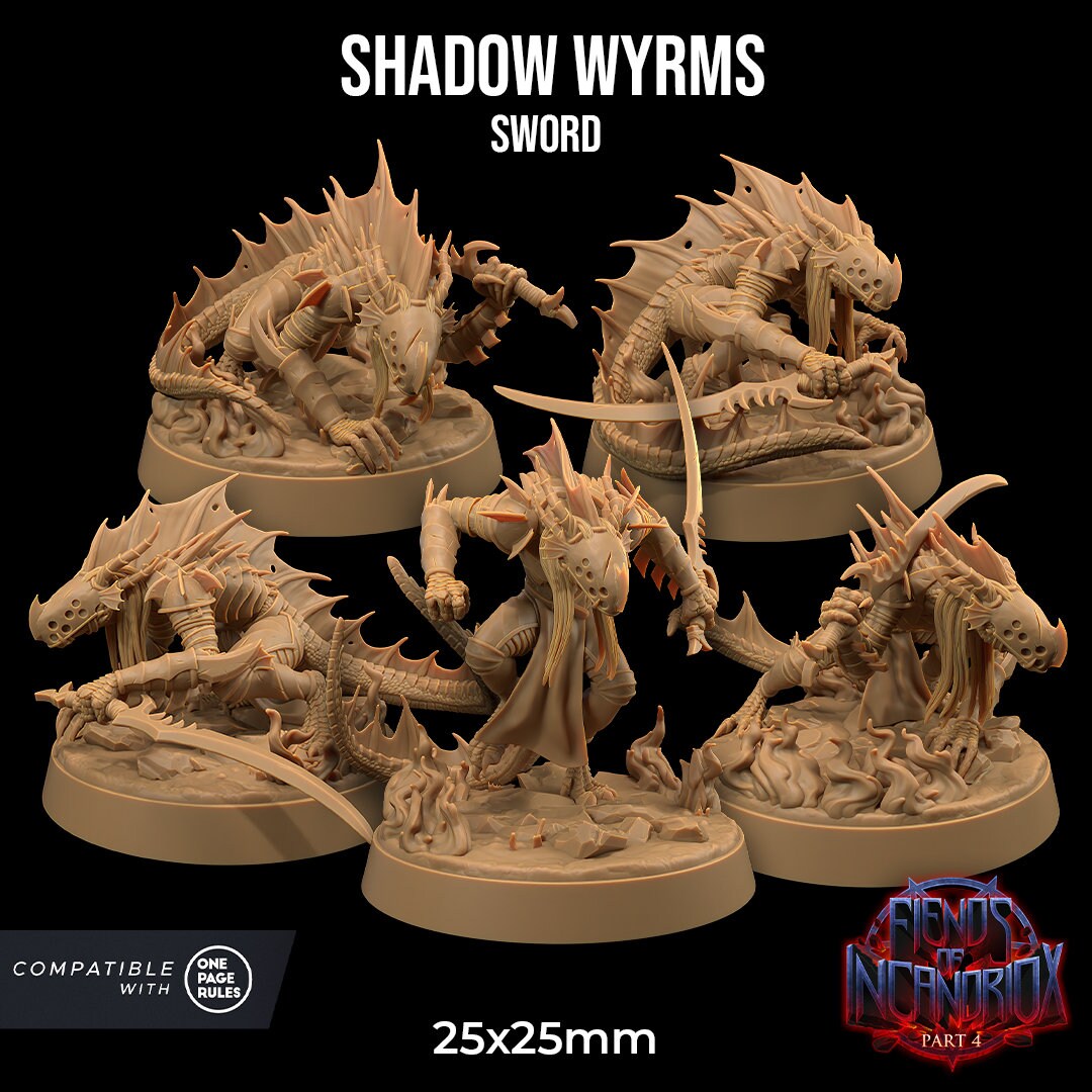 Shadow Wyrms Miniatures | Dragon Trappers Lodge