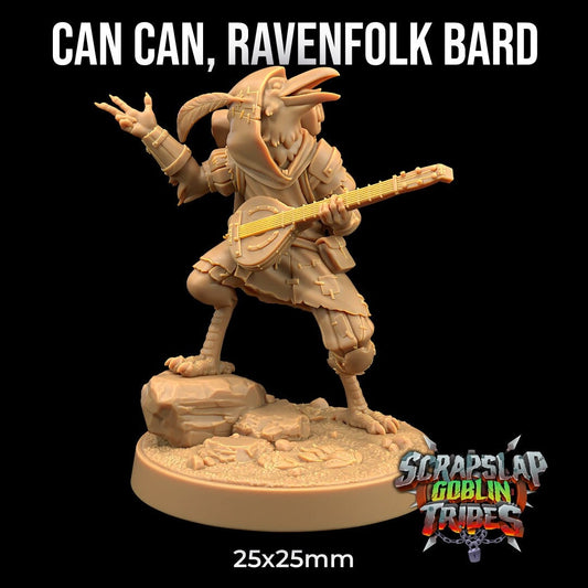 Can Can, Kenku Bard Miniature | Dragon Trappers Lodge