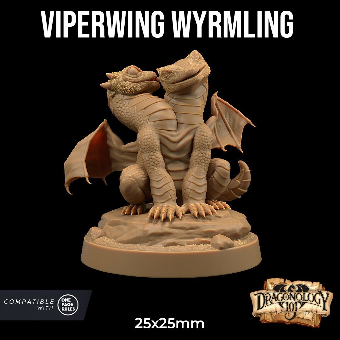 Viperwing Wyrmling Miniature | Dragon Trappers Lodge