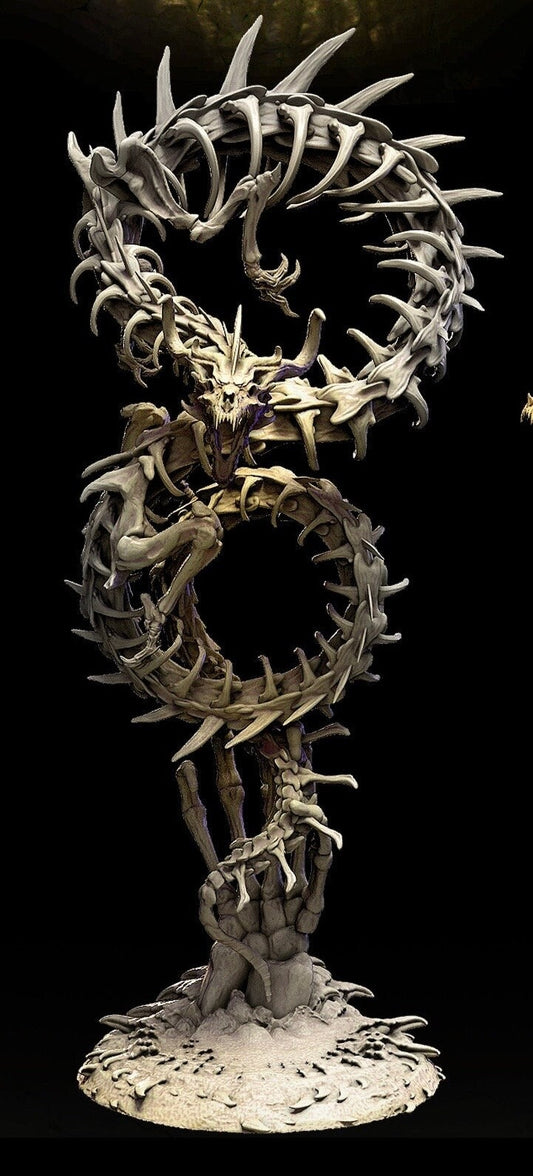 Death Coil Dragon Miniature | Mini Monster Mayhem