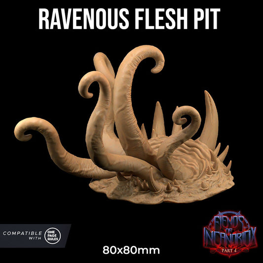 Ravenous Flesh Pit Miniature | Dragon Trappers Lodge