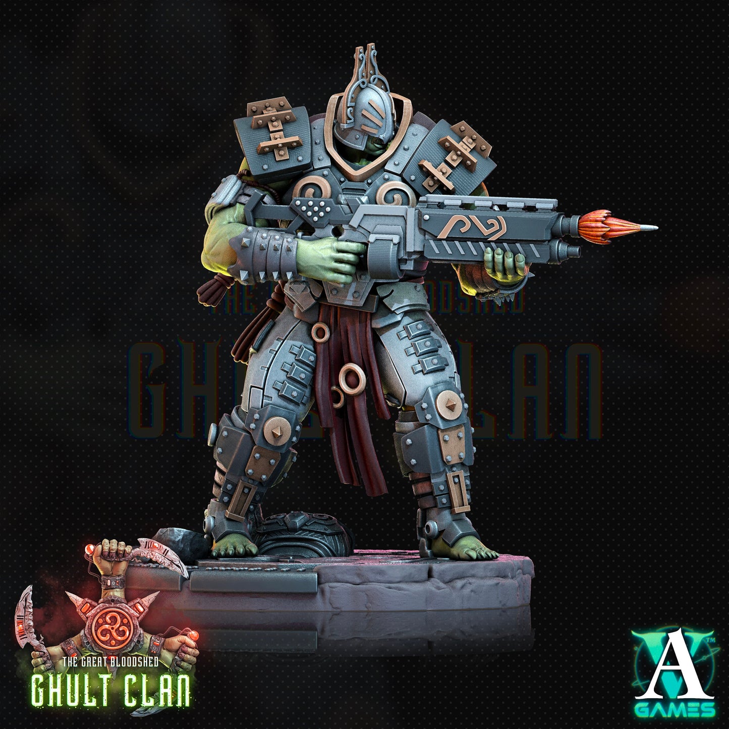 Ghult Gallowglass Miniatures (Set of 5 unique) | Archvillain Games