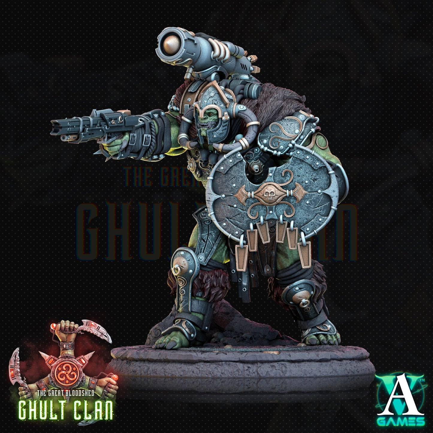 Ghult Varrak Orc Miniatures (Set of 5 unique) | Archvillain Games