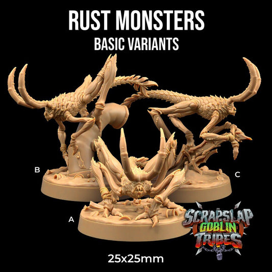 Rust Monsters Miniatures | Dragon Trappers Lodge