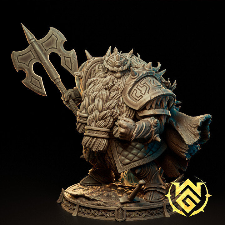 The Steward of Frosthold Miniature | Witchguild Minis