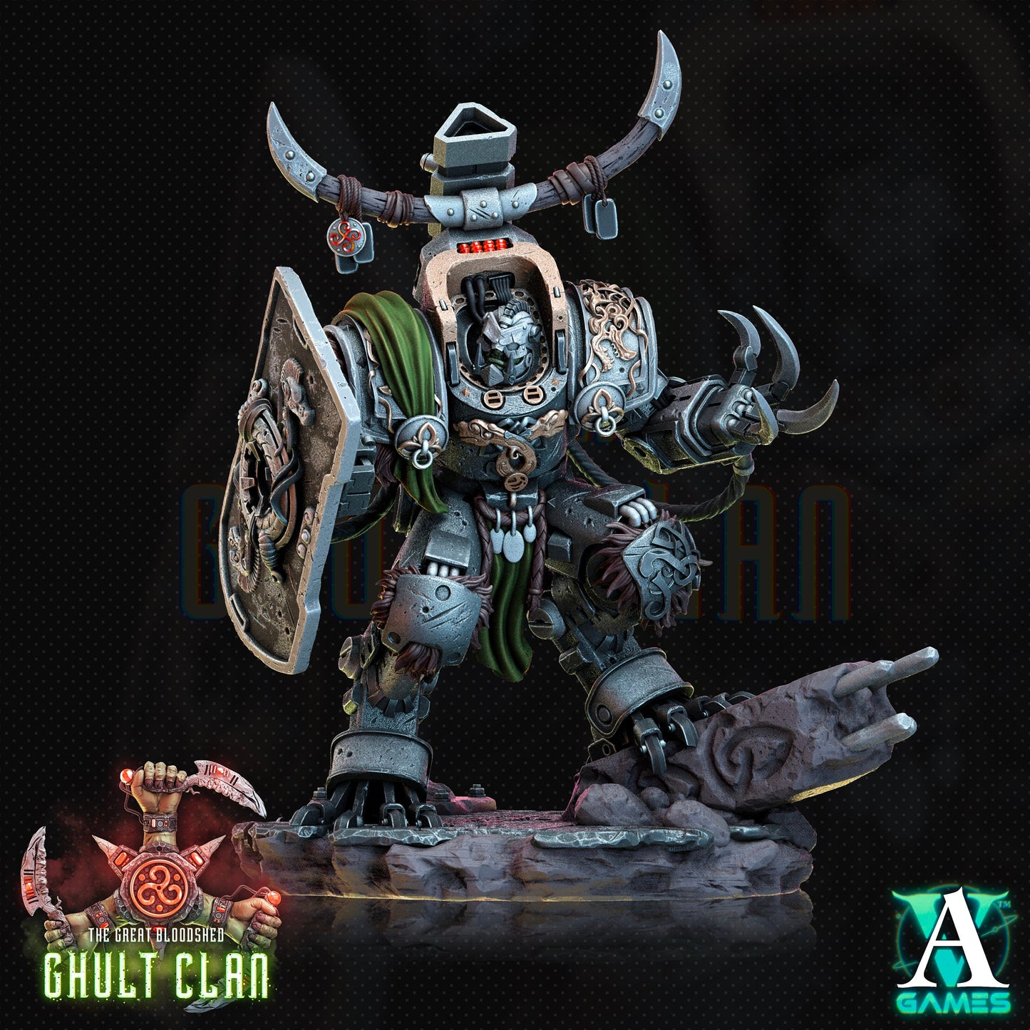 Ghult Slaugh Orc Miniatures (Set of 5 unique) | Archvillain Games