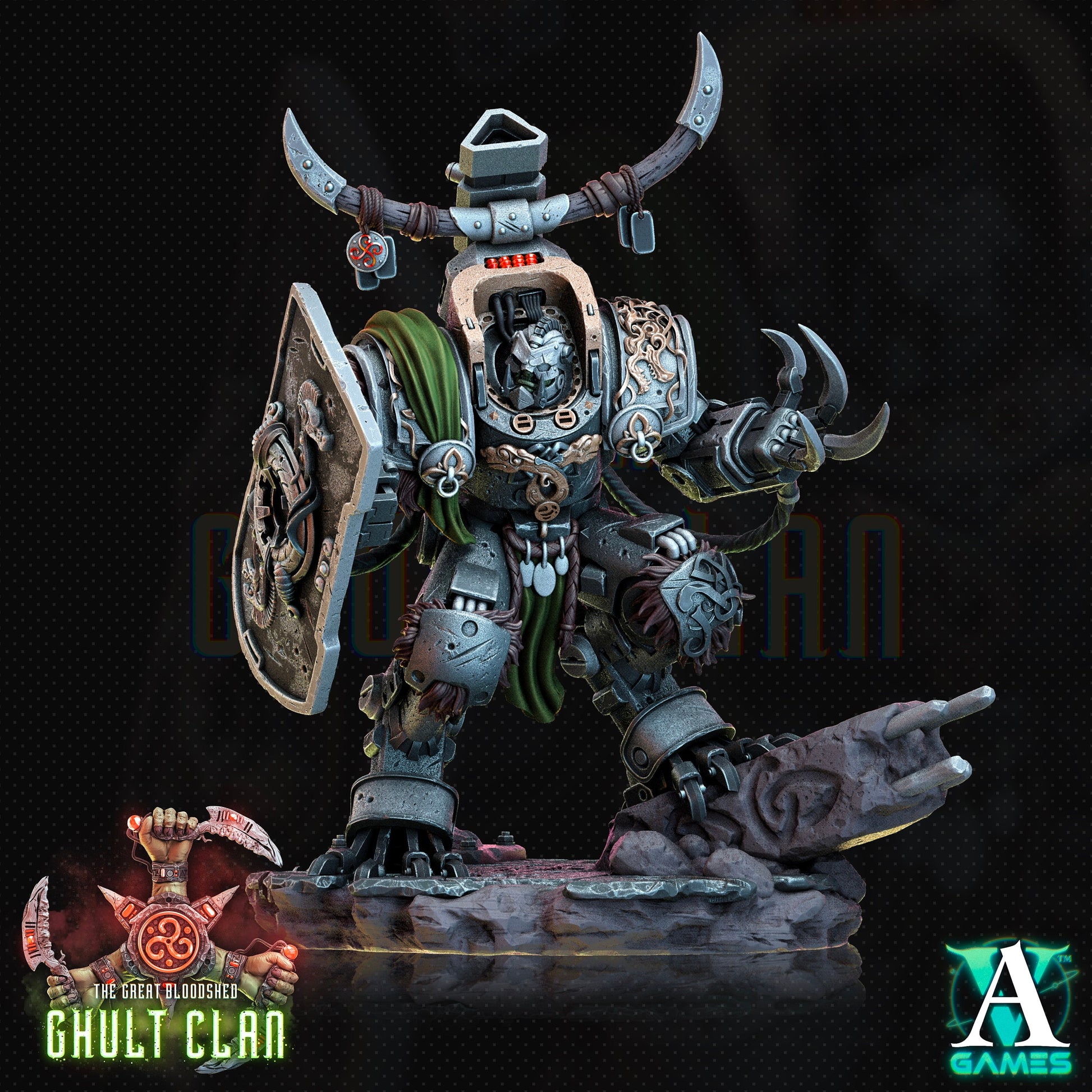 Ghult Slaugh Orc Miniatures (Set of 5 unique) | Archvillain Games