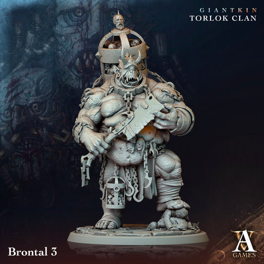 Brontal Miniatures (set of 4 unique) | Archvillain Games