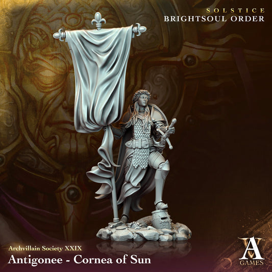 Atigonee, Cornea of Sun Miniature | Archvillain Games