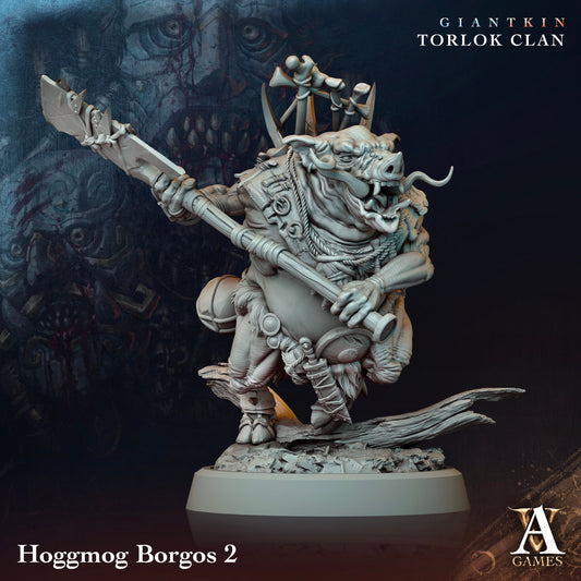 Hoggmog Borgos Miniatures (set of 4 unique) | Archvillain Games