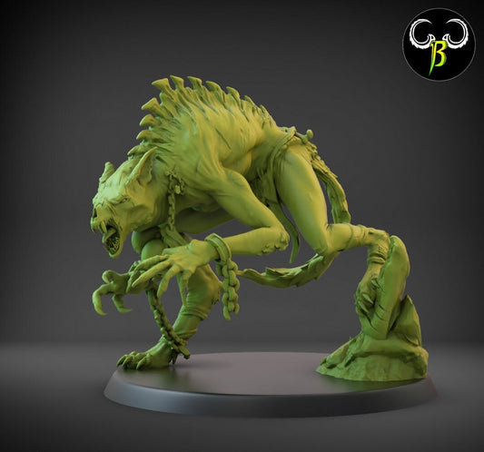 Crypt Howler Miniature | Clay Beast Creations