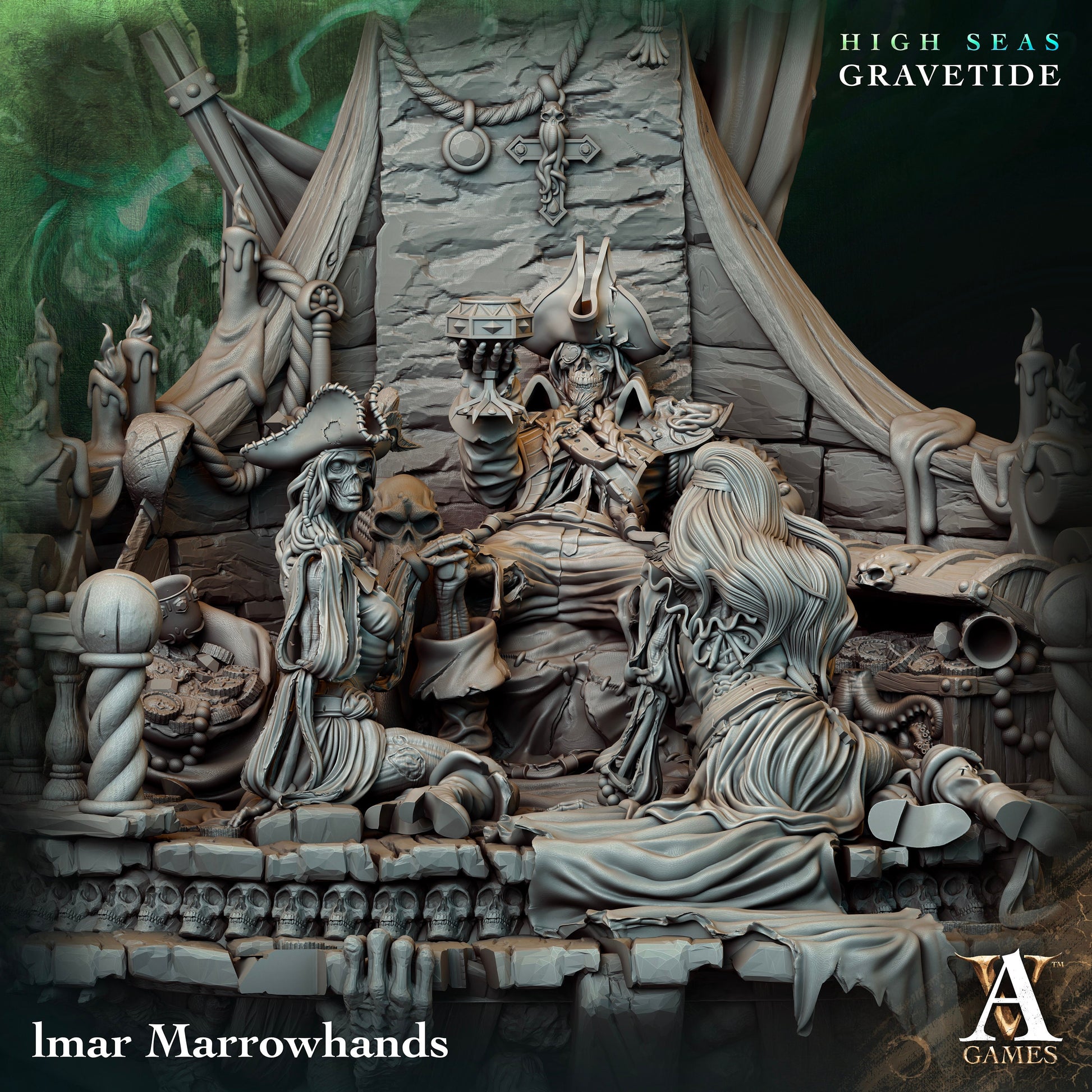 Imar Marrowhands Miniature | Archvillain Games